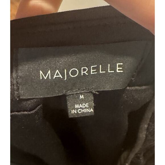 MAJORELLE Size Medium Sheer Black Lace Pants With Brief Goth Punk Boho Festival - Picture 10 of 11